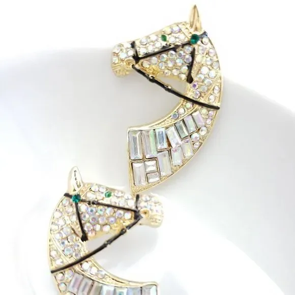 Free People Diamond Horse Earrings - Picture 5 of 9